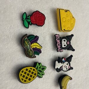 Colorful Shoe Charms Set